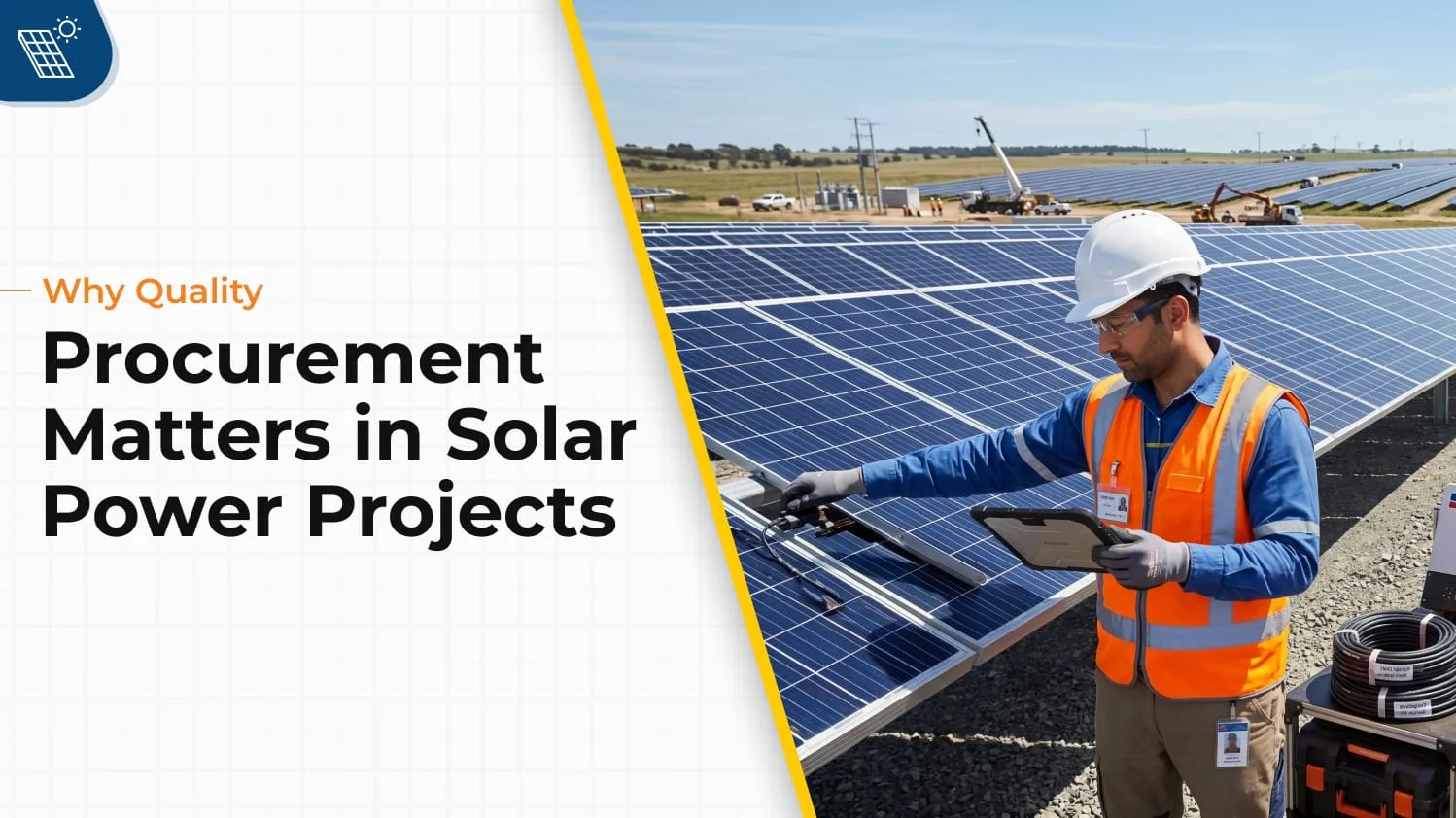 Why Quality Procurement Matters in Solar Power Projects