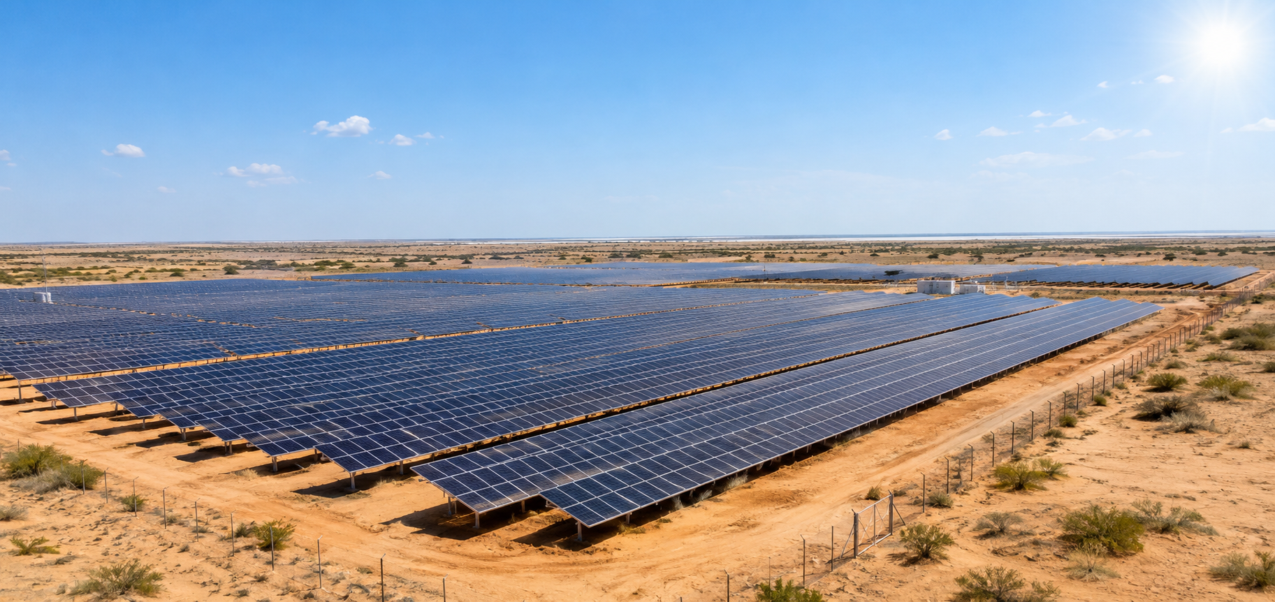 1 Desert Solar Farm Under Blue Skies.png