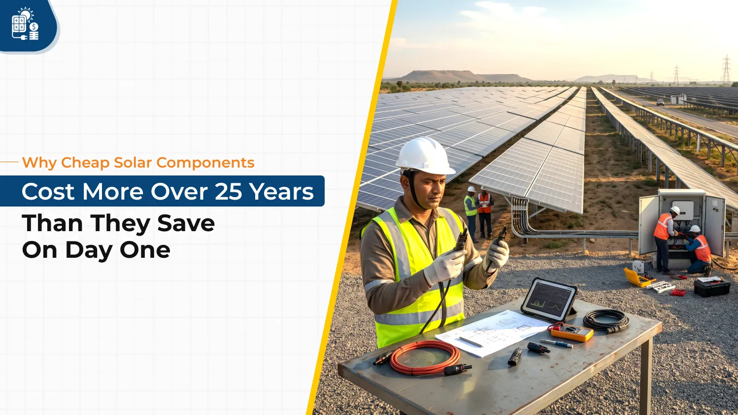 Why Cheap Solar Components Cost More Over 25 Years Than They Save on Day One