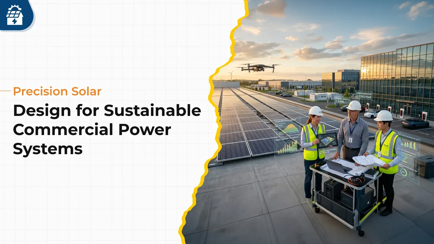 Precision Solar Design for Sustainable Commercial Power Systems