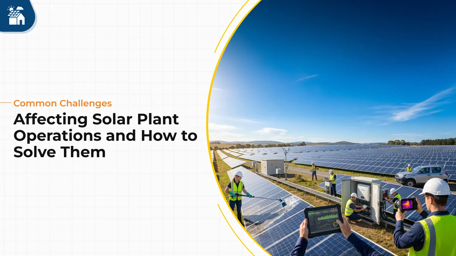 Common Challenges Affecting Solar Plant Operations and How to Solve Them